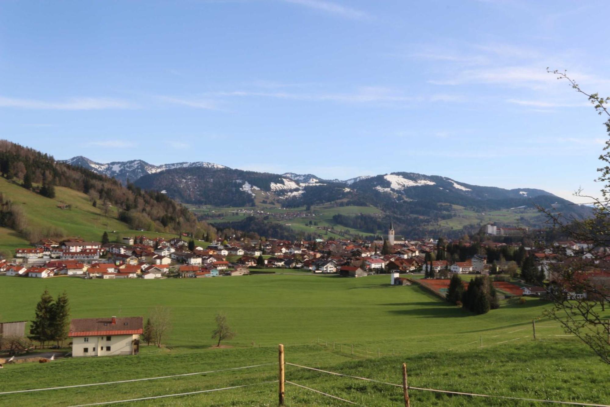 Exklusive Fewo Herrmann Im "Haus Hochgratblick" Oberstaufen Exterior photo