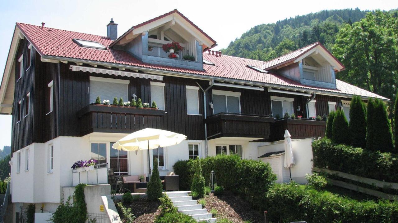 Exklusive Fewo Herrmann Im "Haus Hochgratblick" Oberstaufen Exterior photo
